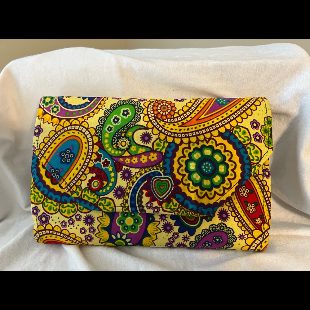 Handmade clutch purse made in Ghana, West Africa.